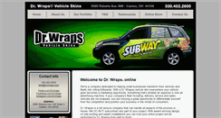 Desktop Screenshot of drwraps.com